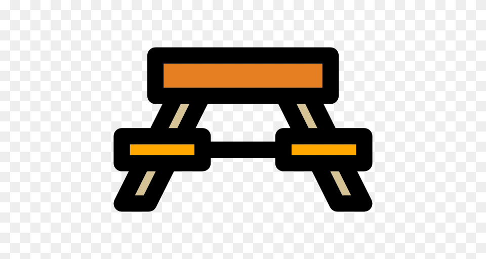 Table Picnic People Rest Area Camping Park Bench Icon, Furniture Free Png