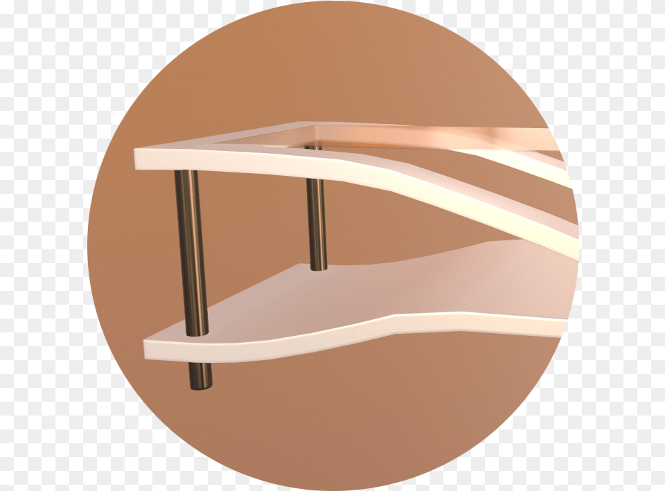 Table Shelf, Coffee Table, Furniture, Plywood, Wood Free Png Download