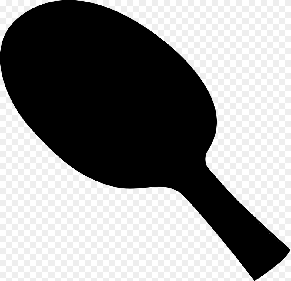 Table Tennis Racket, Gray Free Png Download