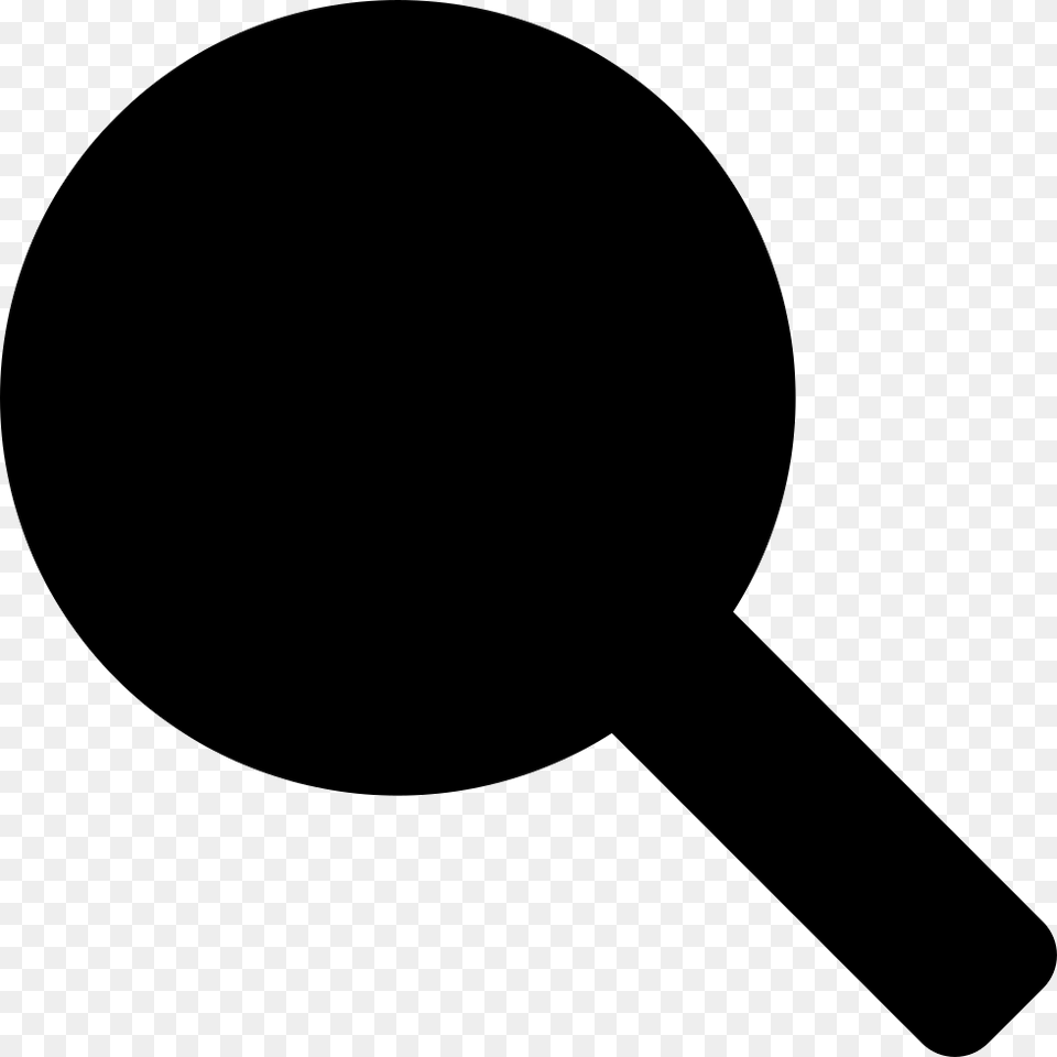 Table Tennis Racquet Or Rattle Musical Instrument Black Table Tennis Bat Shape, Cooking Pan, Cookware, Magnifying, Frying Pan Free Png