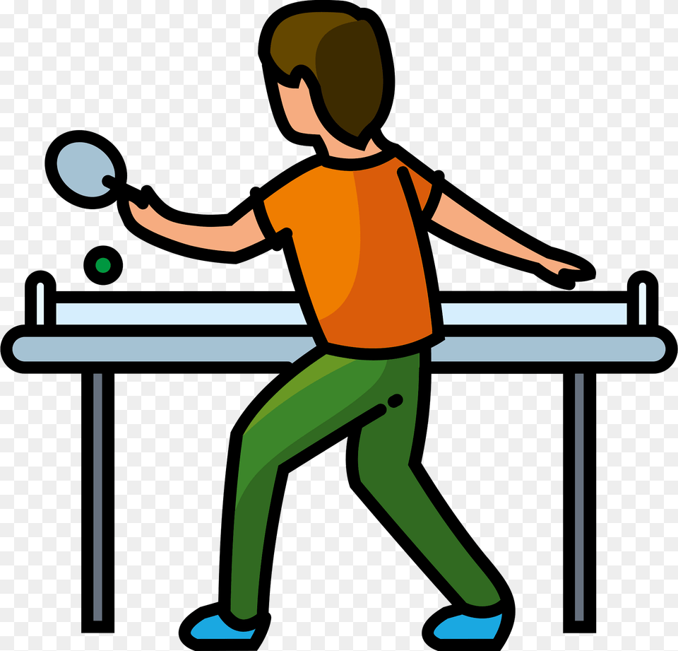 Table Tennis Table Clipart, Person Png