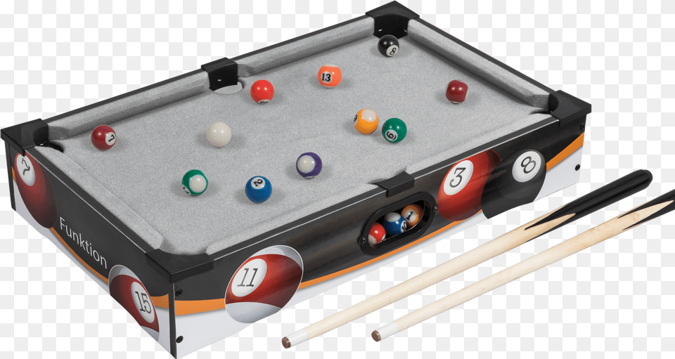 Table Top Billiards Funktion Pool Table, Furniture, Indoors, Billiard Room, Pool Table Free Png Download