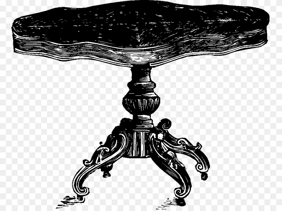 Table Vintage Furniture Clip Arsenic And Old Lace Play, Coffee Table, Dining Table, Person Free Transparent Png
