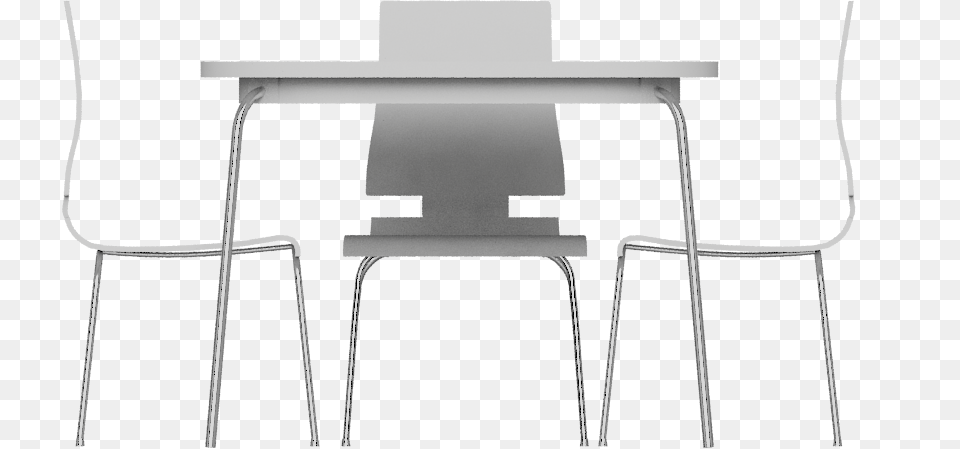 Table With Chairs Photo Bimobject, Furniture, Desk, Dining Table, Chair Png