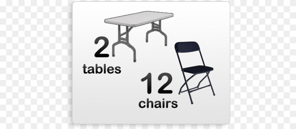 Tables 12 Chairs Package Folding Chair, Dining Table, Furniture, Table, Desk Png