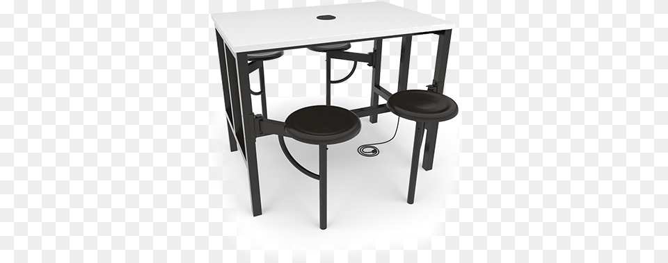 Tables Ofm Endure Series Standing Height 4 Seat Table, Architecture, Room, Indoors, Furniture Png Image
