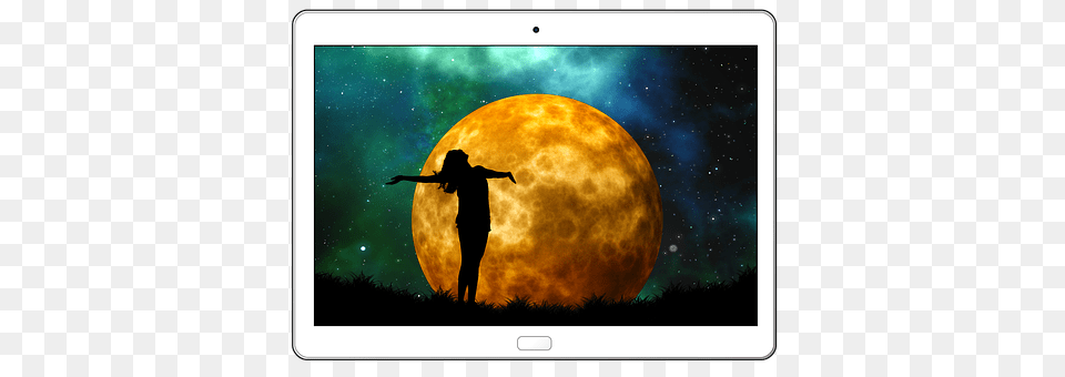 Tablet Nature, Astronomy, Outdoors, Moon Free Png
