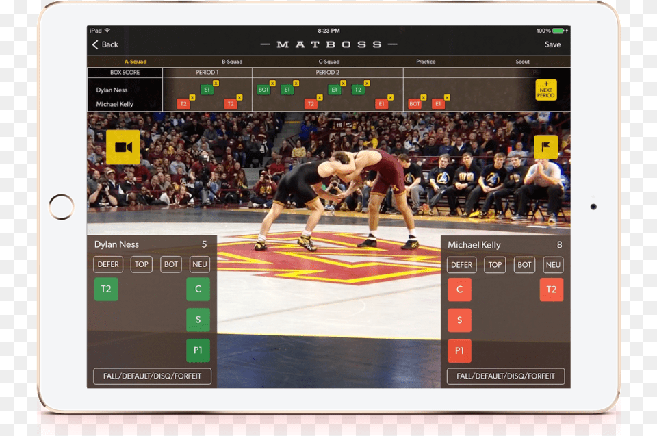 Tablet Computer, Wrestling, Sport, Person, Woman Free Png Download