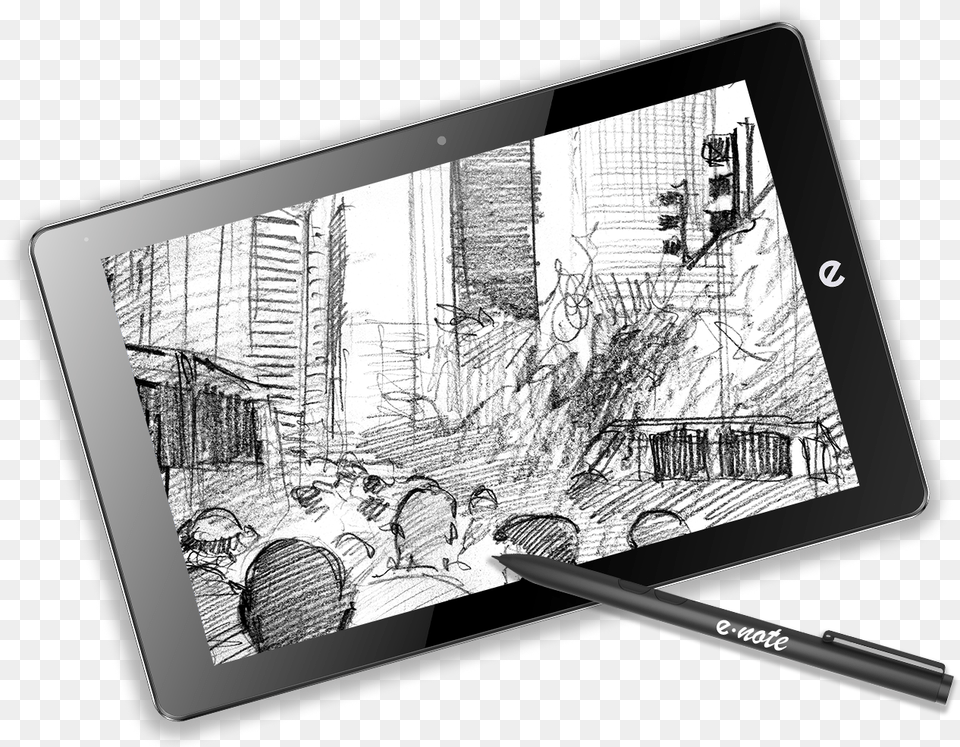 Tablet Computer, Electronics, Tablet Computer, Art, Drawing Free Png Download