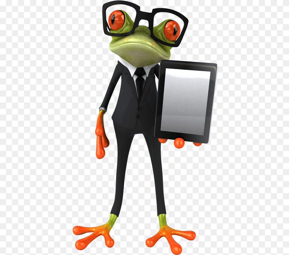 Tablet Frog Funny Anti Bullying Poster, Amphibian, Animal, Wildlife, Person Png Image