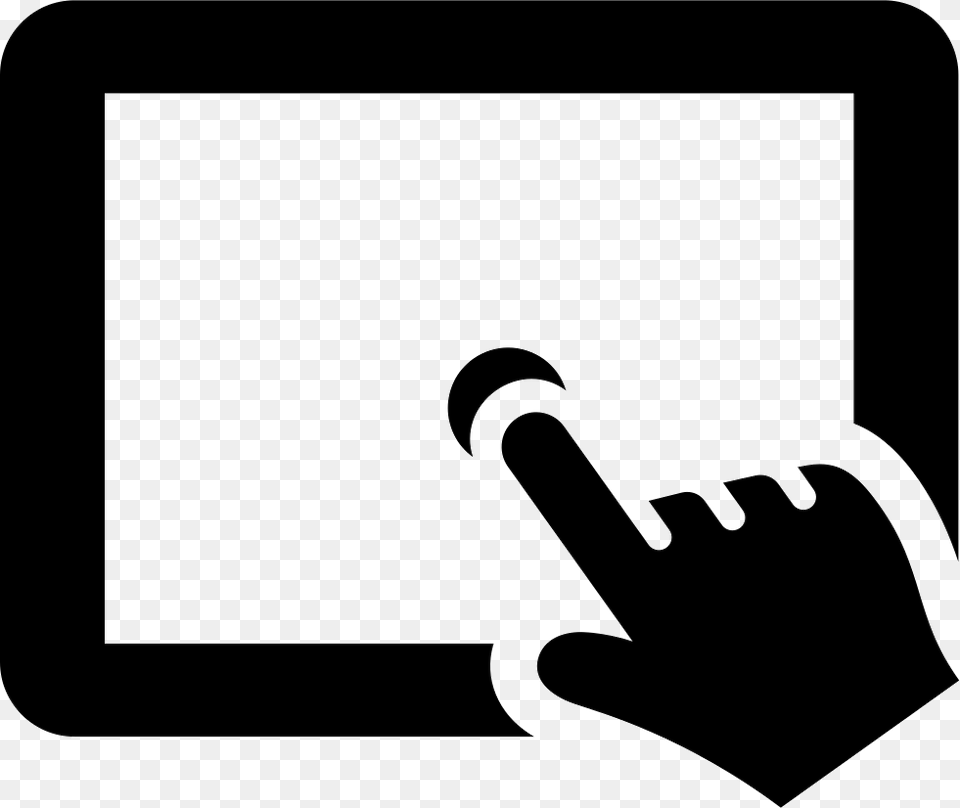 Tablet Icon, Body Part, Hand, Person, Stencil Png