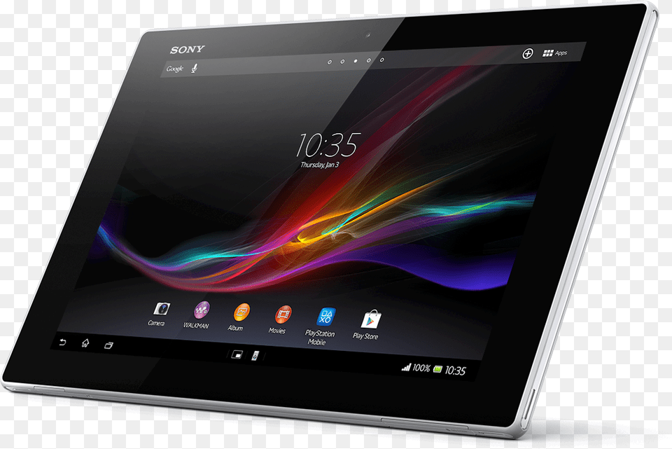 Tablet Image Xperia Tablet Z, Computer, Electronics, Tablet Computer, Surface Computer Free Png Download