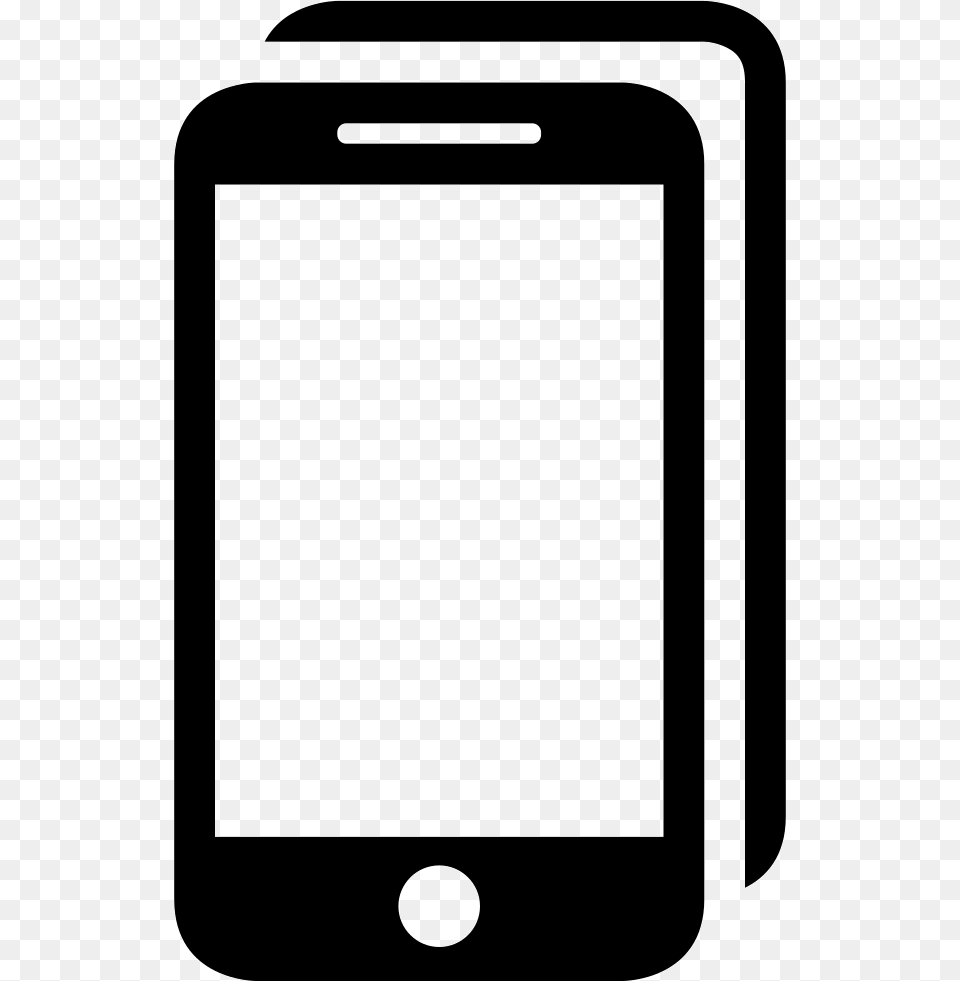 Tablet Or Cellphone Tool Symbol Icon Electronics, Mobile Phone, Phone Free Png Download