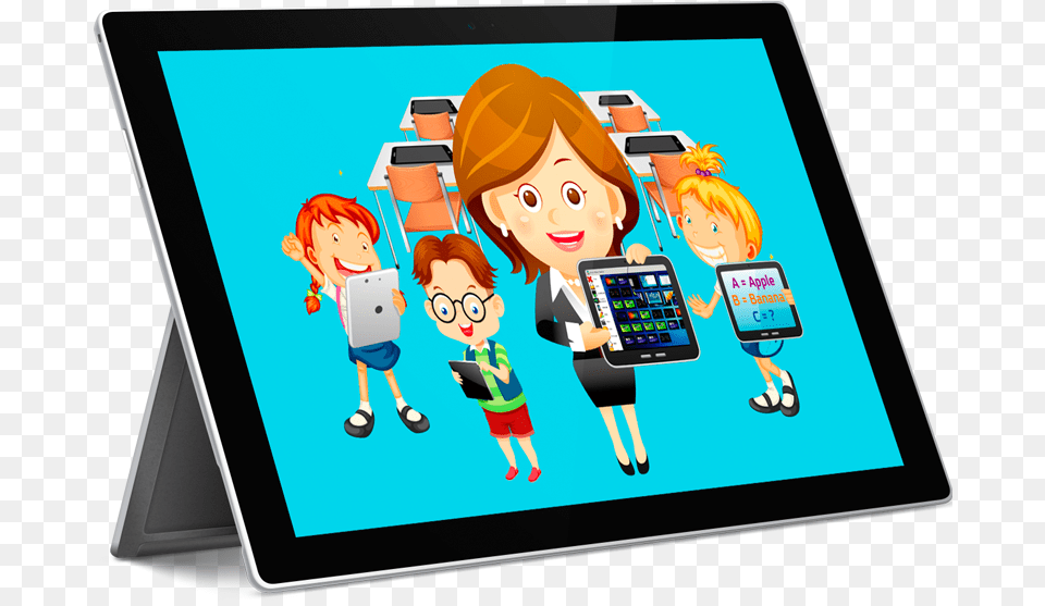 Tablet Student Pad Clipart, Tablet Computer, Computer, Electronics, Person Png Image