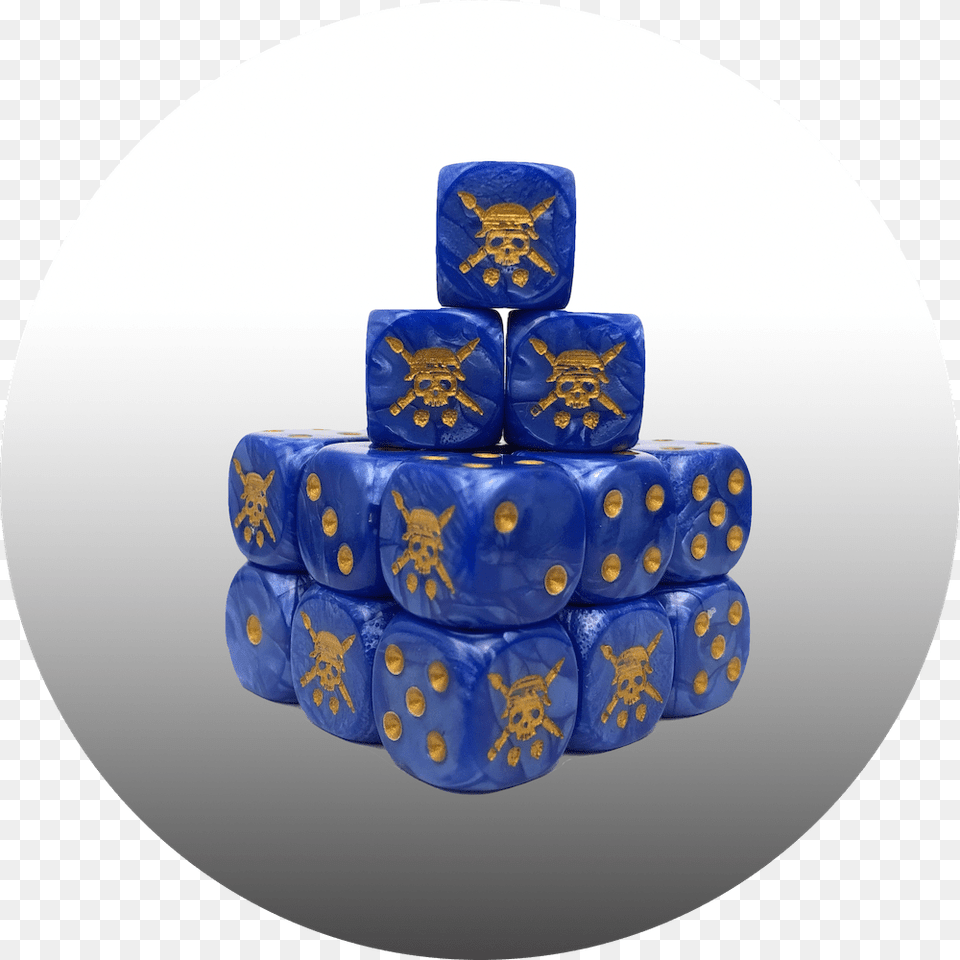 Tabletop Tactics Blue Pearl Dice Birthday Cake, Game, Toy Free Transparent Png