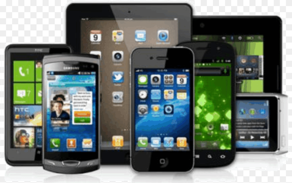 Tablets And Smartphones Various Smart Phones, Electronics, Mobile Phone, Phone, Electrical Device Png Image