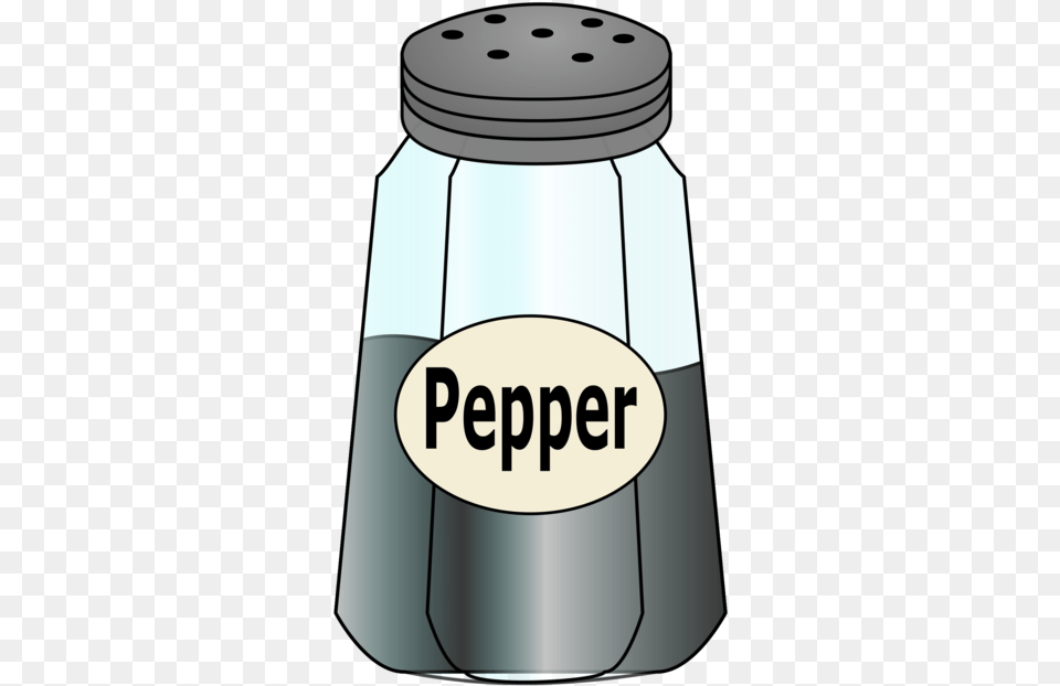 Tablewaresalt And Pepper Shakersseasoning Pepper Shaker Pepper Clipart, Jar, Bottle Free Png Download