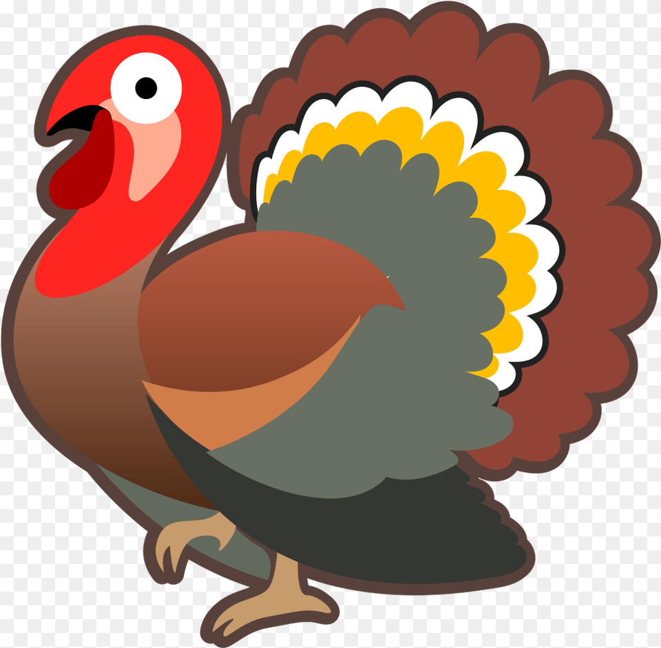 Tacchino Emoji, Animal, Beak, Bird, Fowl Free Transparent Png