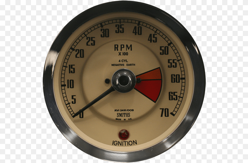 Tachometer Face Gauges Smiths White Speedometer Face, Gauge, Wristwatch Png Image