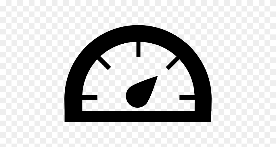 Tachometer Icon, Stencil Free Png