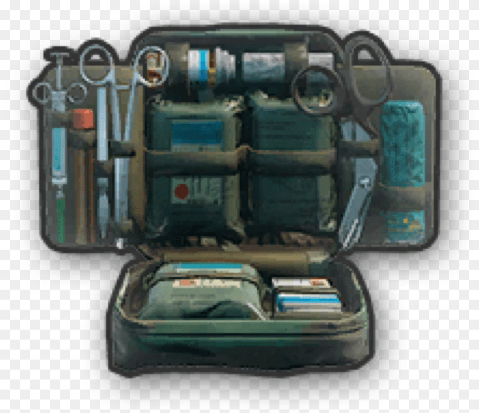 Tackle Box Clipart Battlegrounds Med Kit, Ammunition, Grenade, Weapon, Bulldozer Free Png Download
