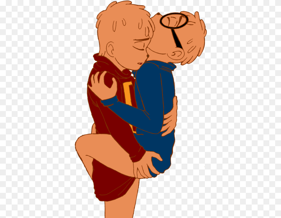 Tacky Tasteless Homoerotic Simon And The Chipmunks Alvinnn And The Chipmunks Fanart, Baby, Person, Hugging, Face Png