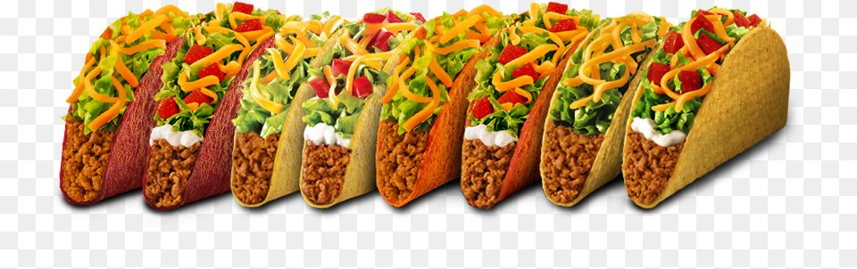 Taco Bell, Food, Hot Dog, Sandwich Png