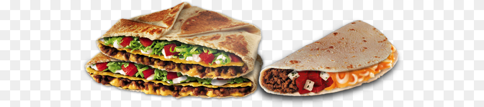 Taco Bell Crunchwrap Supreme, Bread, Food, Pita, Sandwich Free Transparent Png