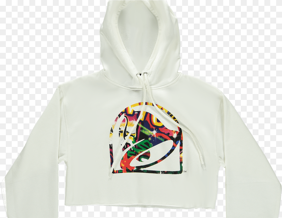 Taco Bell Hoodie Copy Forever One And Taco Bell, Clothing, Hood, Knitwear, Sweater Free Png Download