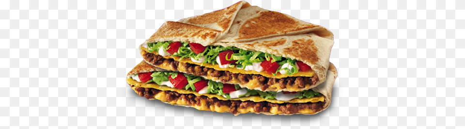 Taco Bell Menu, Bread, Food, Pita, Sandwich Png