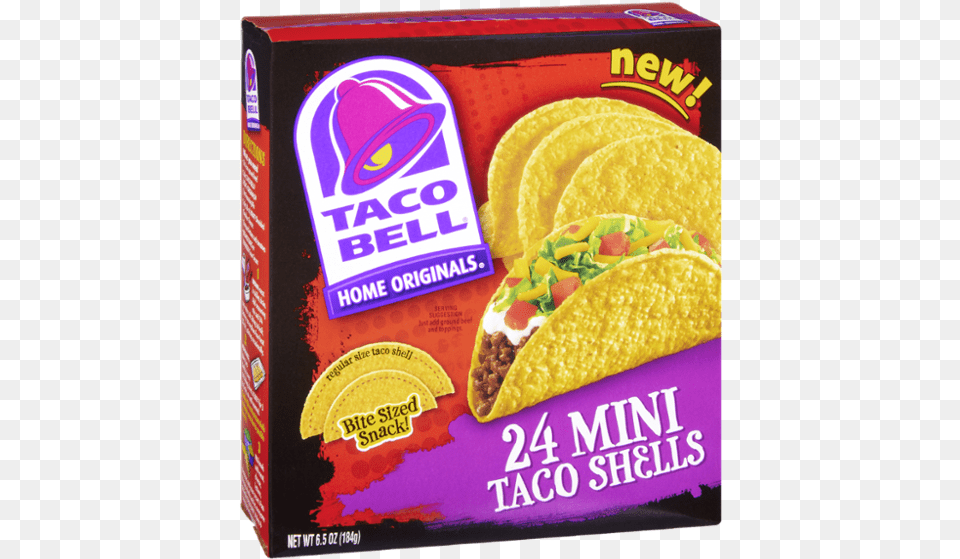 Taco Bell Mini Taco Shells, Food, Citrus Fruit, Fruit, Orange Free Transparent Png