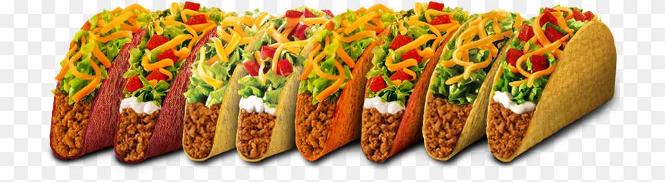 Taco Bell Reviews Taco Bell Tacos, Food, Sandwich Png