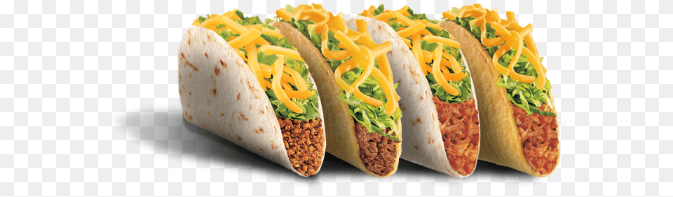 Taco Bell Tacos Transparent, Food, Sandwich Free Png
