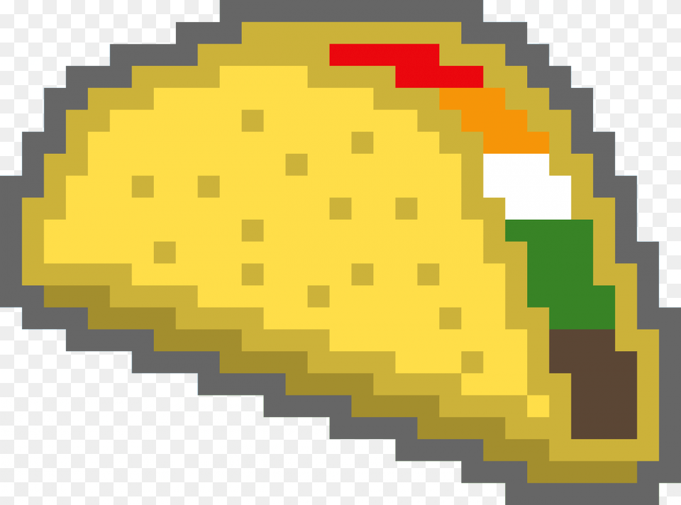 Taco Clip Minecraft Jpg Download Cat Walking Pixel Art, First Aid Free Png