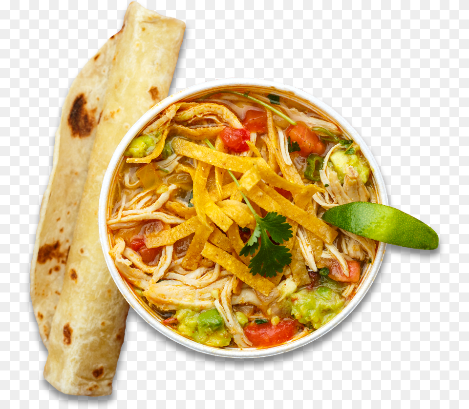 Taco Clip Tortilla Cafe Rio Tortilla Soup, Bowl, Dish, Food, Meal Png