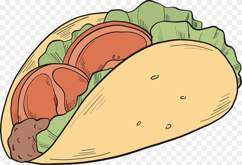 Taco Clipart, Food, Hot Tub, Tub Png Image