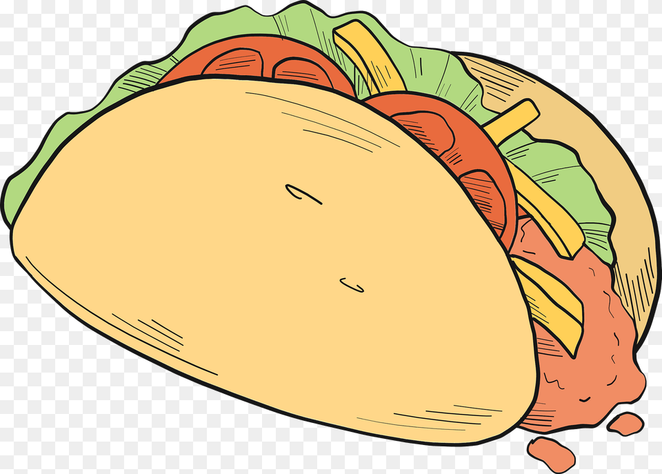 Taco Clipart, Animal, Clam, Food, Invertebrate Free Png