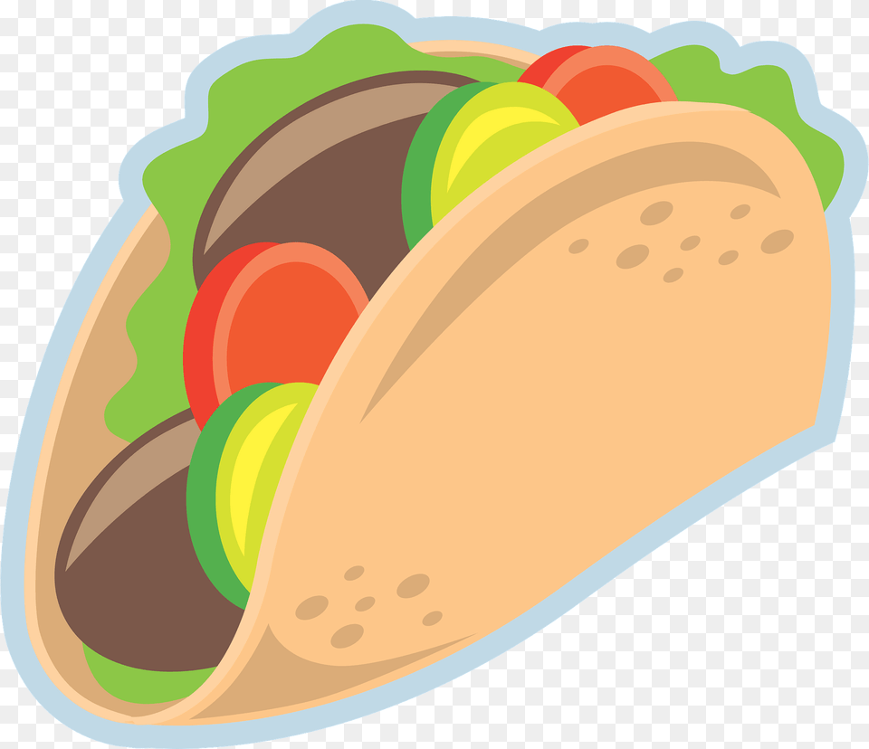 Taco Clipart, Food Free Transparent Png