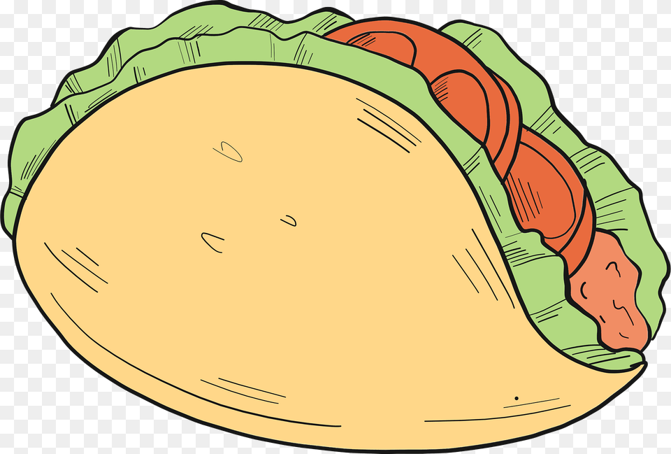 Taco Clipart, Food Free Transparent Png