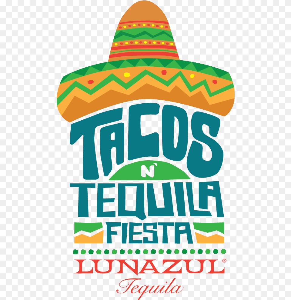 Taco Clipart Fiesta Taco And Tequila Tuesday, Advertisement, Clothing, Hat, Poster Png