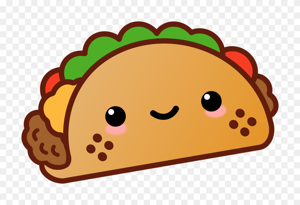 Taco Cuisine Video Food Kawaii, Birthday Cake, Cake, Cream, Dessert Png Image