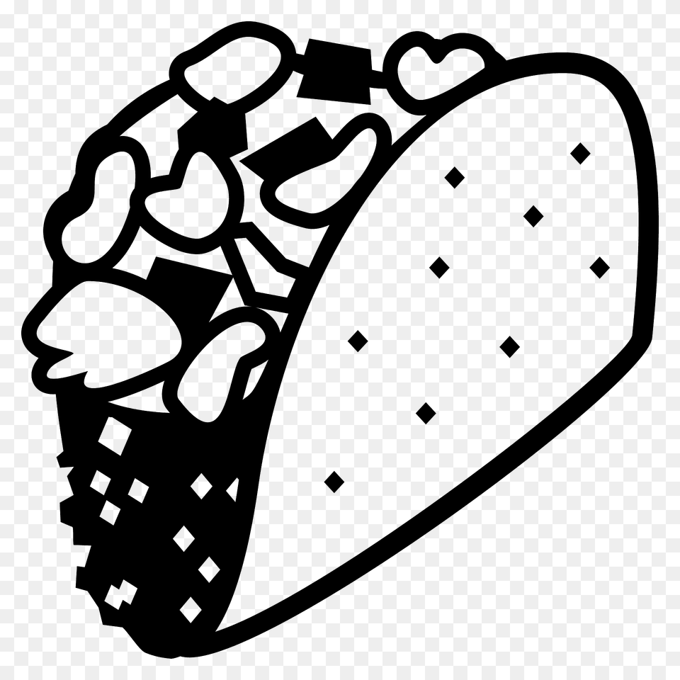 Taco Emoji Clipart, Food, Ammunition, Grenade, Weapon Free Png