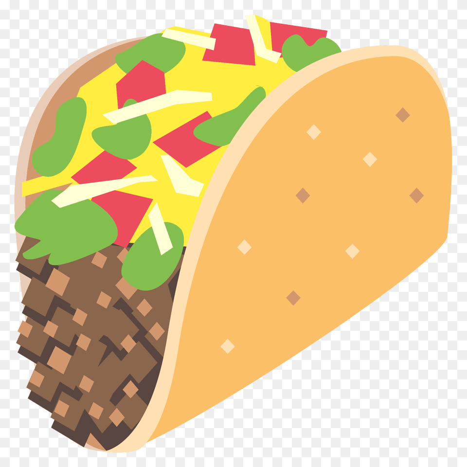 Taco Emoji Clipart, Food Png