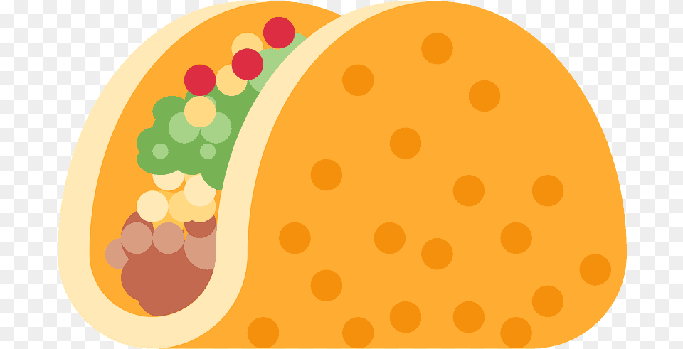 Taco Emoji Clipart Download Transparent Creazilla Discord Taco Emoji, Food, Disk Free Png