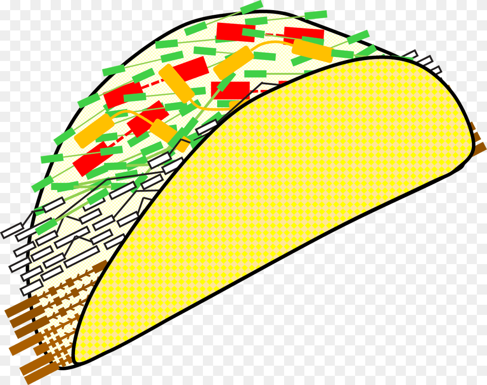 Taco Icon, Food, Clothing, Hat Png Image