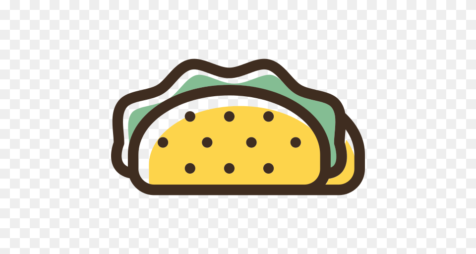 Taco Icon, Food, Lunch, Meal Free Png