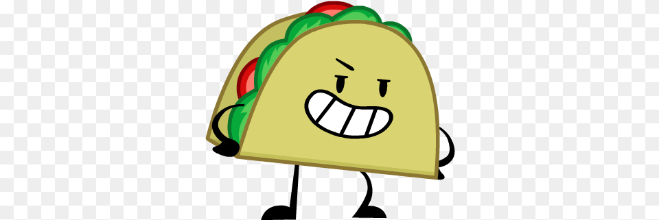 Taco Inanimate Insanity Wiki Fandom Powered By Wikia Taco From Inanimate Insanity, Food, Clothing, Hat, Disk Free Png Download