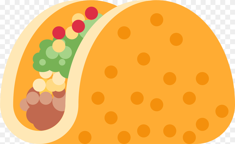 Taco Sticker By Twitterverified Account Discord Taco Emoji, Food, Disk Free Png