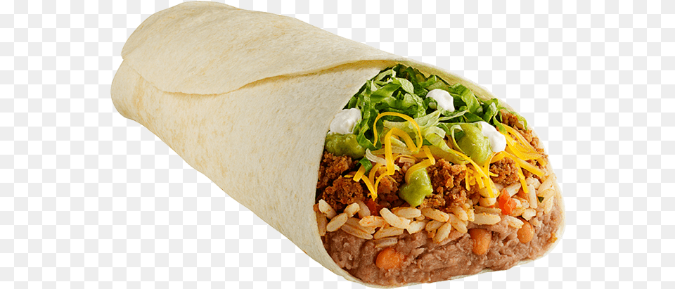 Taco Time Classic Burrito, Food, Hot Dog Free Png