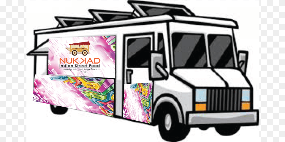 Taco Truck Coloring Page, Transportation, Vehicle, Bus, Van Free Png